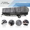 Pyle Pyle Protective Storage Boat Cover - Waterproof, Weather Resistant, Universal Fit, 17-20ft PCVHP660 - alternate 3